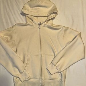 ARITZIA TNA COZY FLEECE PERFECT ZIP UP